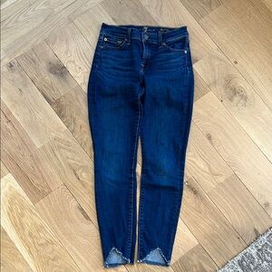 7 For All Mankind Women's The Ankle Skinny Jeans